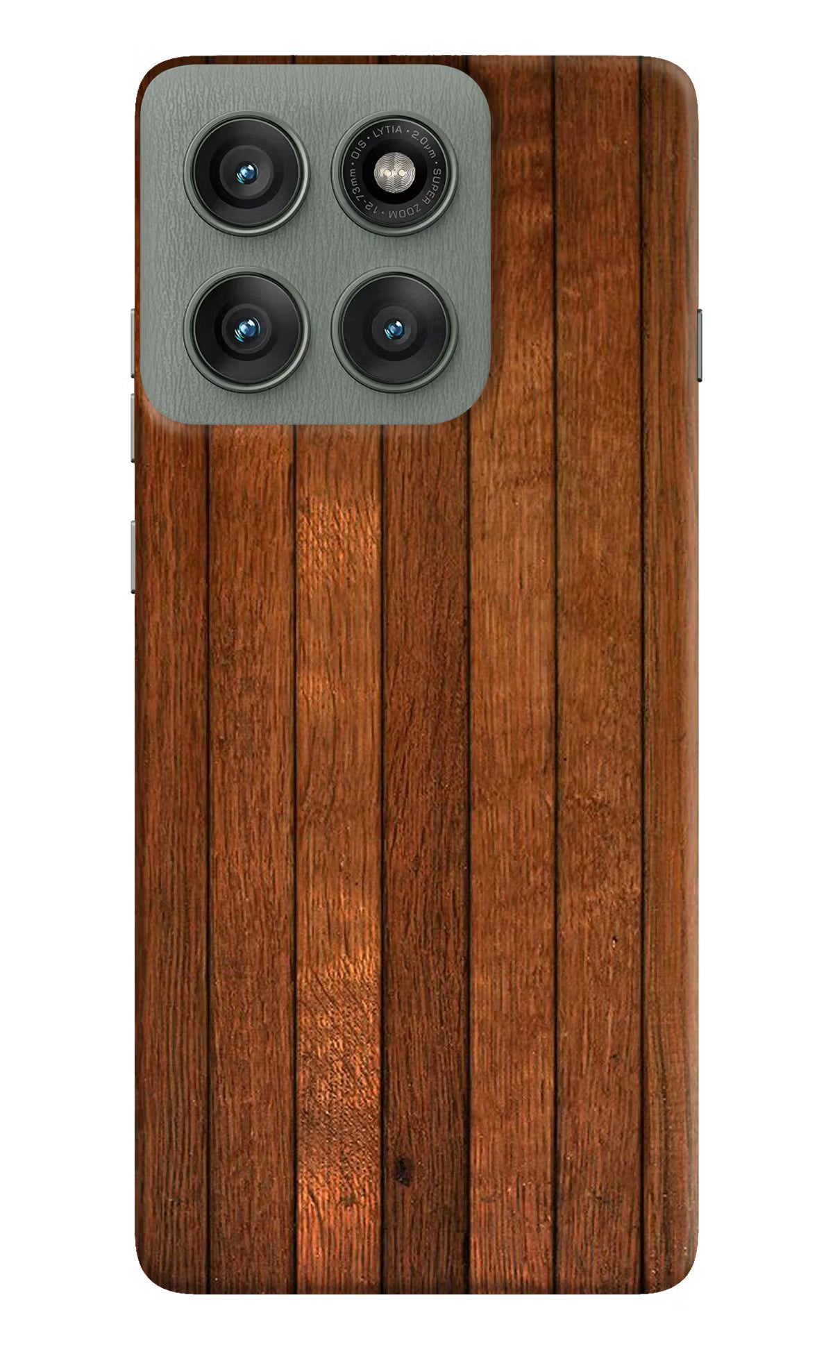 Wooden Artwork Bands Moto Edge 60 Pro Hard Case Back Cover by Casekaro