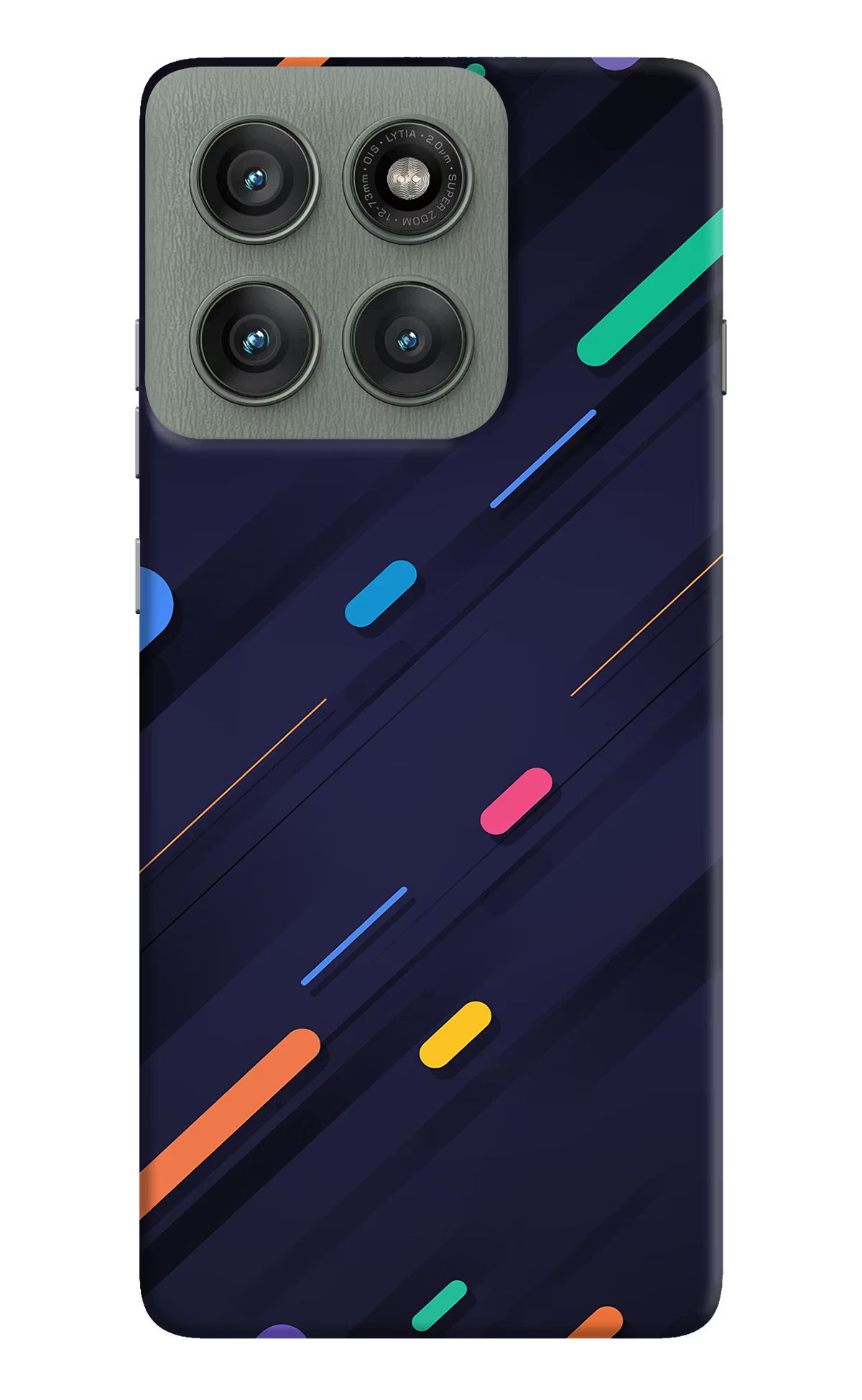 Abstract Design Moto Edge 60 Pro Hard Case Back Cover by Casekaro