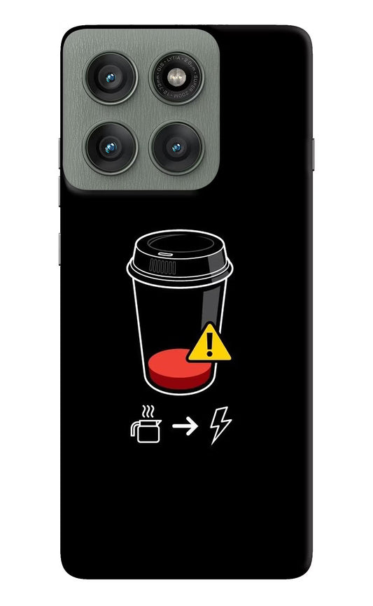 Coffee Moto Edge 60 Pro Hard Case Back Cover by Casekaro