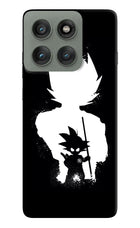 Goku Shadow Moto Edge 60 Pro Hard Case Back Cover by Casekaro