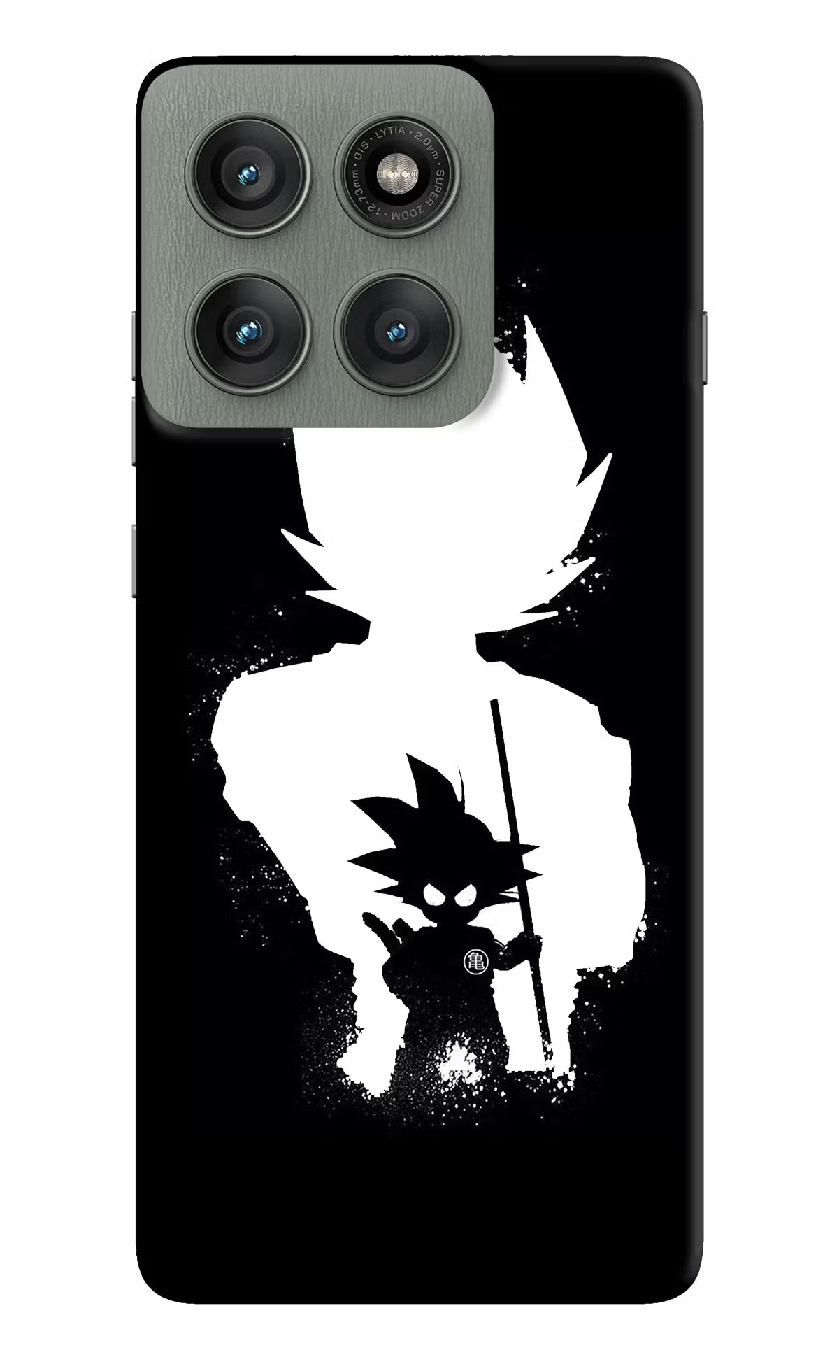 Goku Shadow Moto Edge 60 Pro Hard Case Back Cover by Casekaro