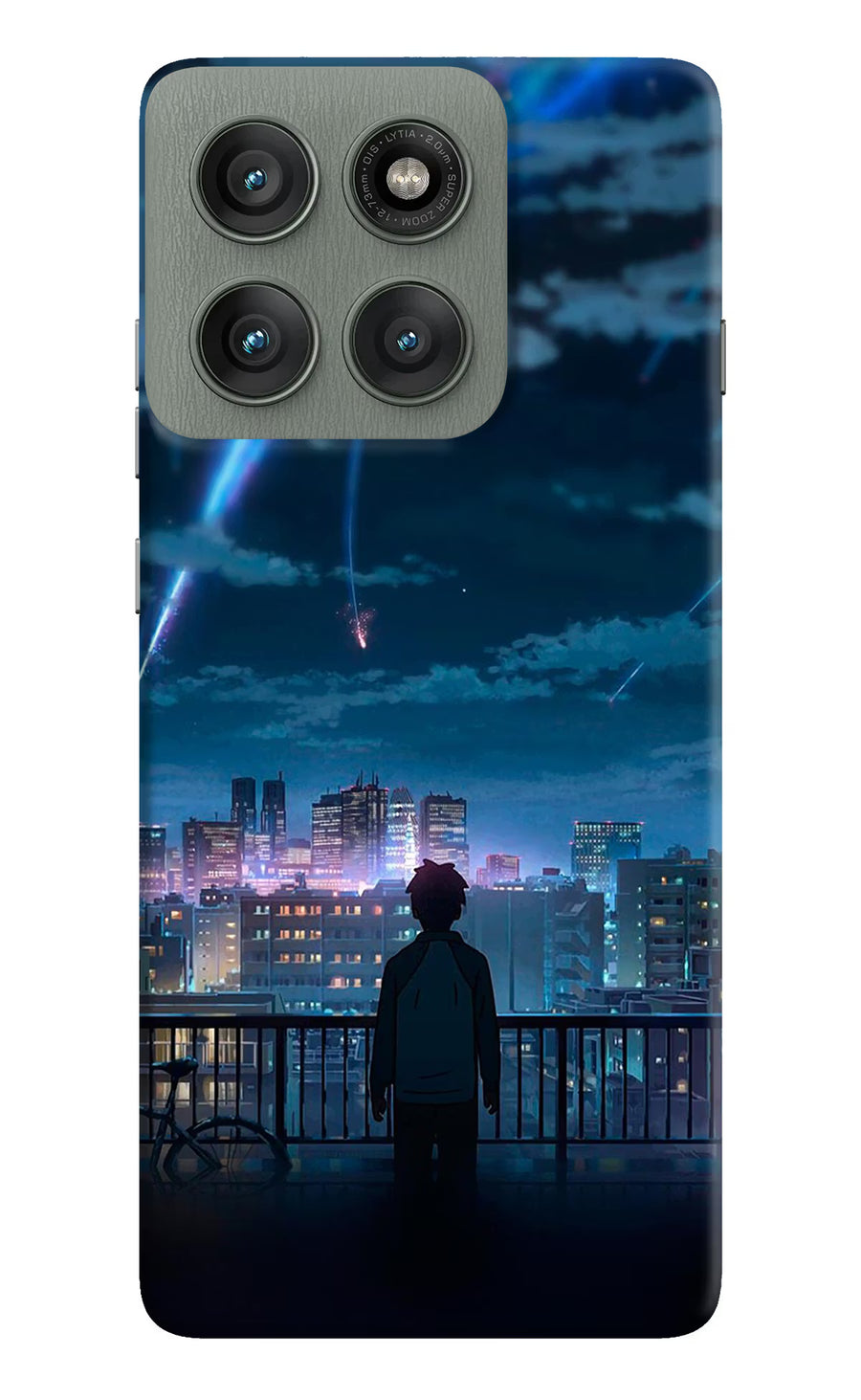 Anime Moto Edge 60 Pro Back Cover, Hard case