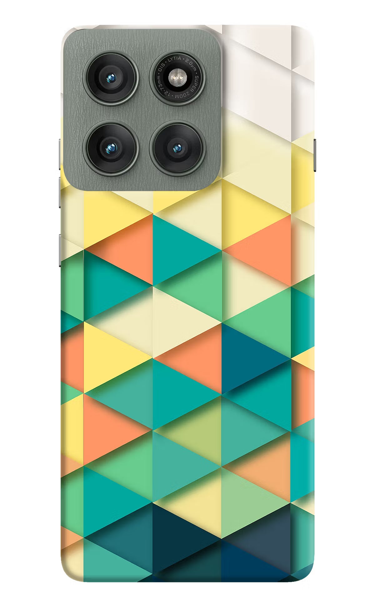 Abstract Moto Edge 60 Pro Hard Case Back Cover by Casekaro