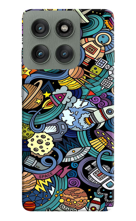 Space Abstract Moto Edge 60 Pro Hard Case Back Cover by Casekaro