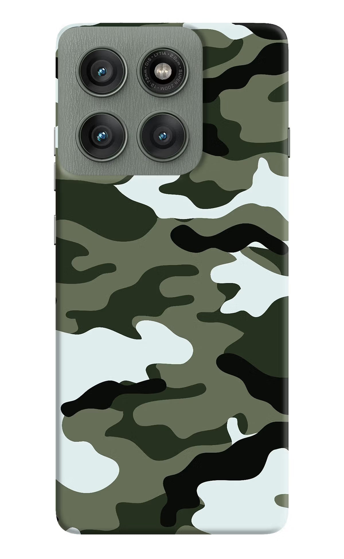 Camouflage Moto Edge 60 Pro Hard Case Back Cover by Casekaro