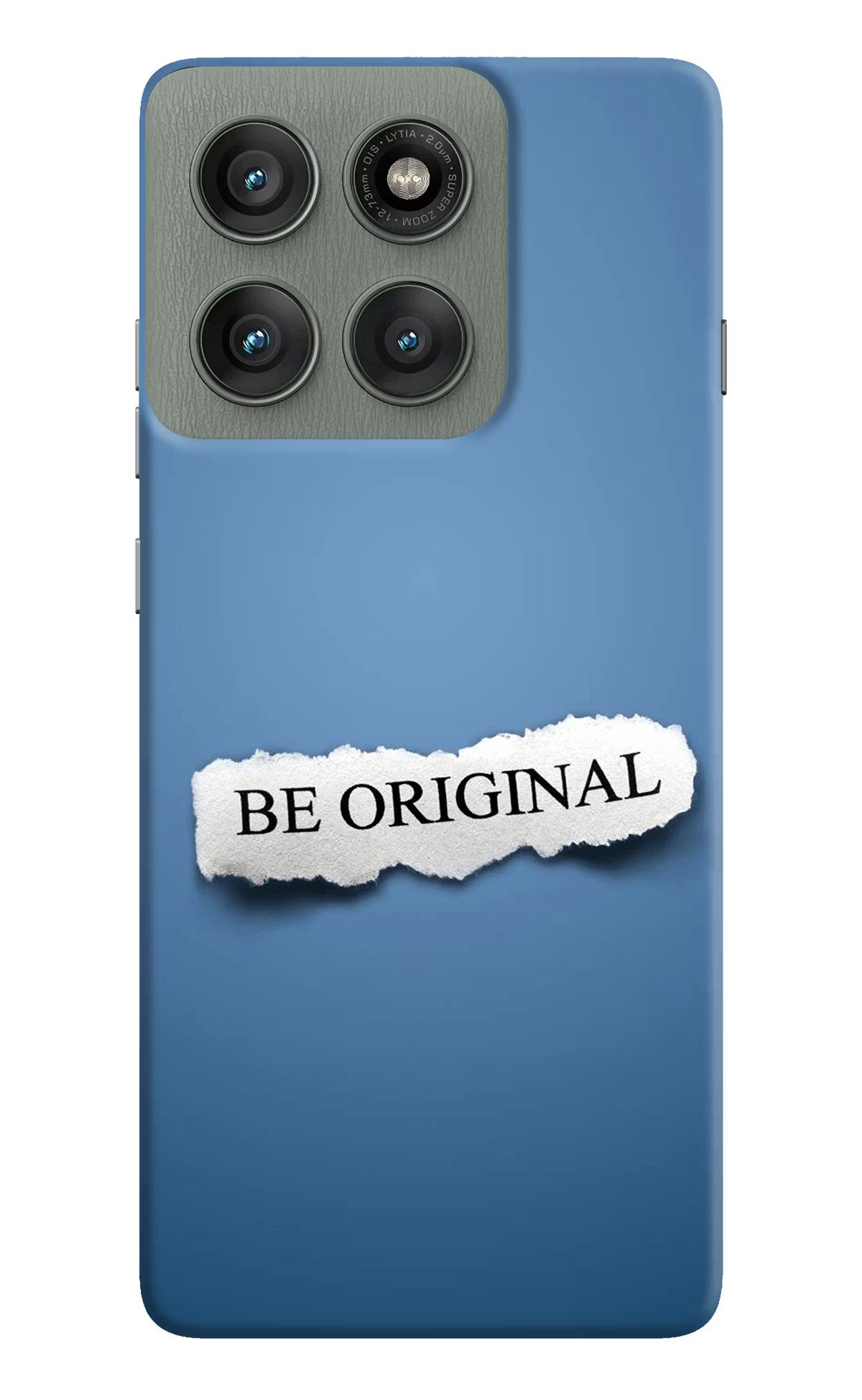 Be Original Moto Edge 60 Pro Hard Case Back Cover by Casekaro
