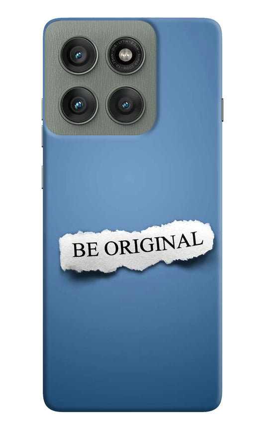 Be Original Moto Edge 60 Pro Hard Case Back Cover by Casekaro