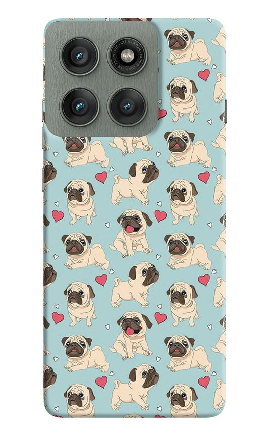 Pug Dog Moto Edge 60 Pro Hard Case Back Cover by Casekaro