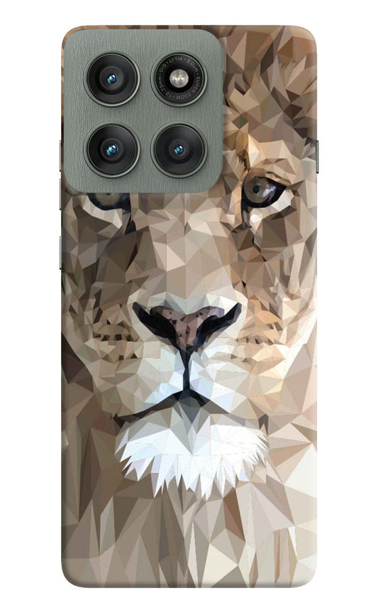 Lion Art Moto Edge 60 Pro Hard Case Back Cover by Casekaro