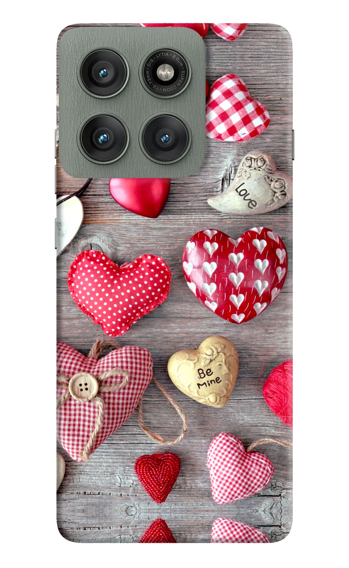 Love Wallpaper Moto Edge 60 Pro Hard Case Back Cover by Casekaro