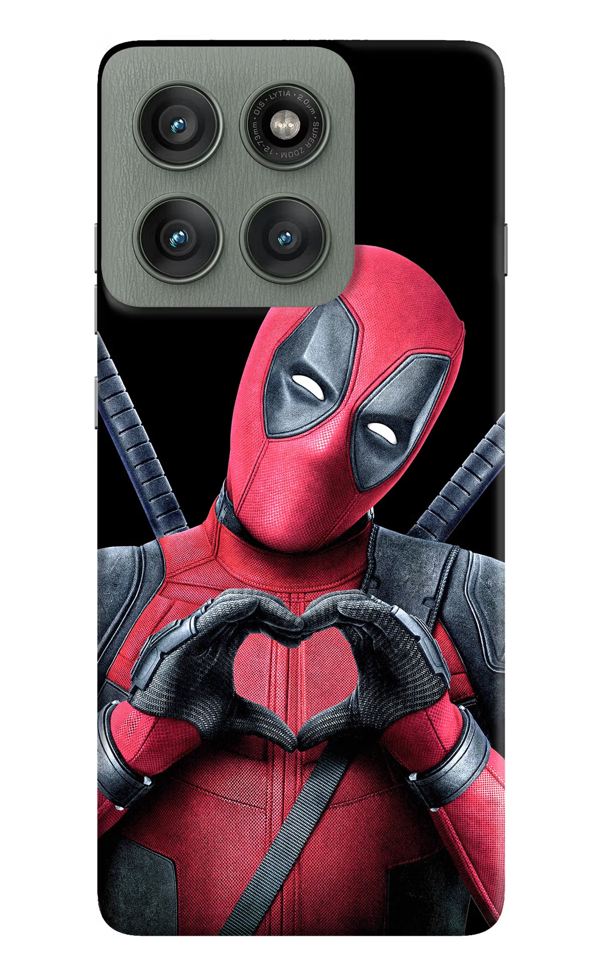 Deadpool Moto Edge 60 Pro Hard Case Back Cover by Casekaro