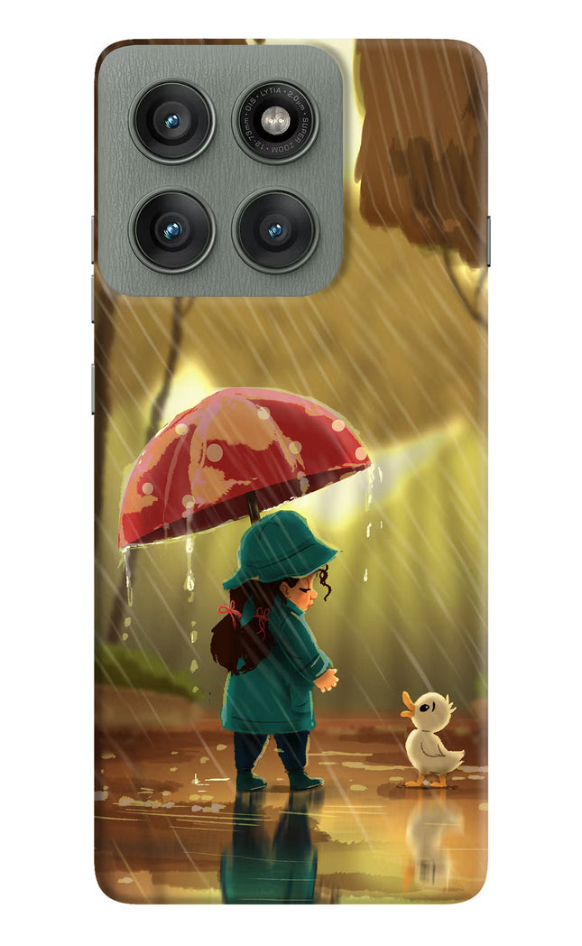 Rainy Day Moto Edge 60 Pro Hard Case Back Cover by Casekaro
