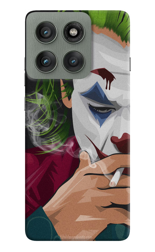 Joker Smoking Moto Edge 60 Pro Hard Case Back Cover by Casekaro