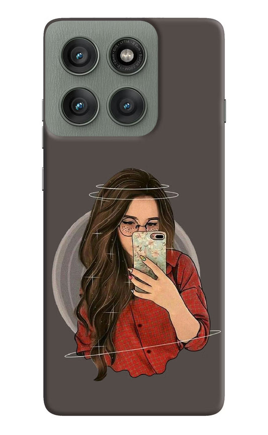 Selfie Queen Moto Edge 60 Pro Hard Case Back Cover by Casekaro