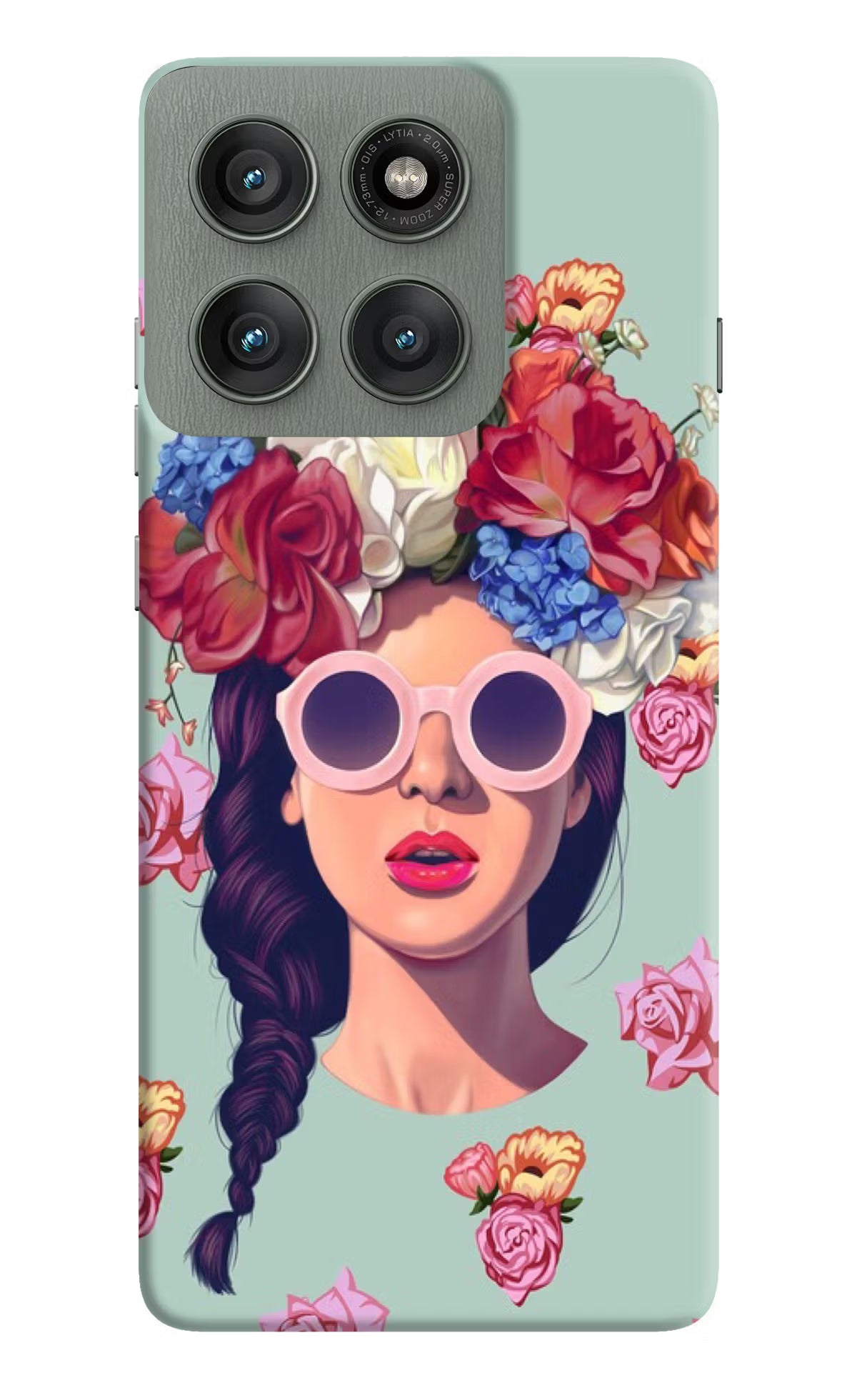 Pretty Girl Moto Edge 60 Pro Hard Case Back Cover by Casekaro