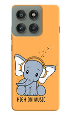High On Music Moto Edge 60 Pro Hard Case Back Cover by Casekaro