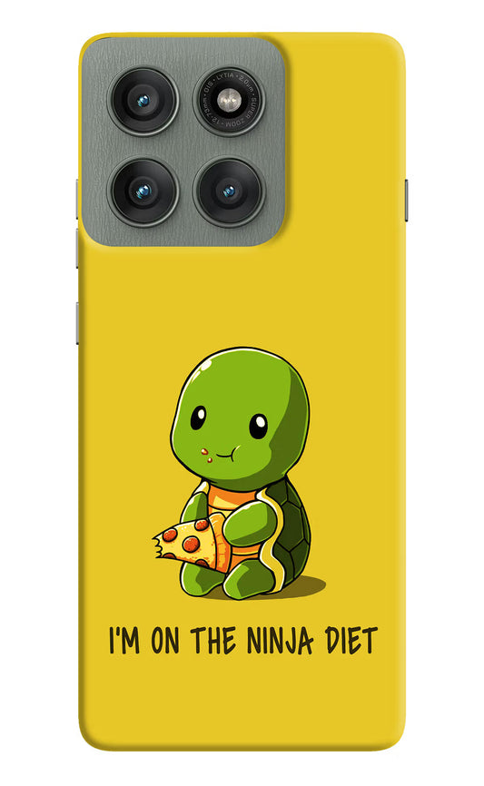 I'm on Ninja Diet Moto Edge 60 Pro Hard Case Back Cover by Casekaro