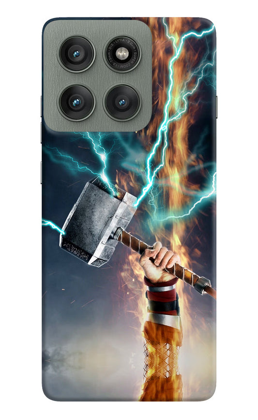 Thor Hammer Mjolnir Moto Edge 60 Pro Hard Case Back Cover by Casekaro