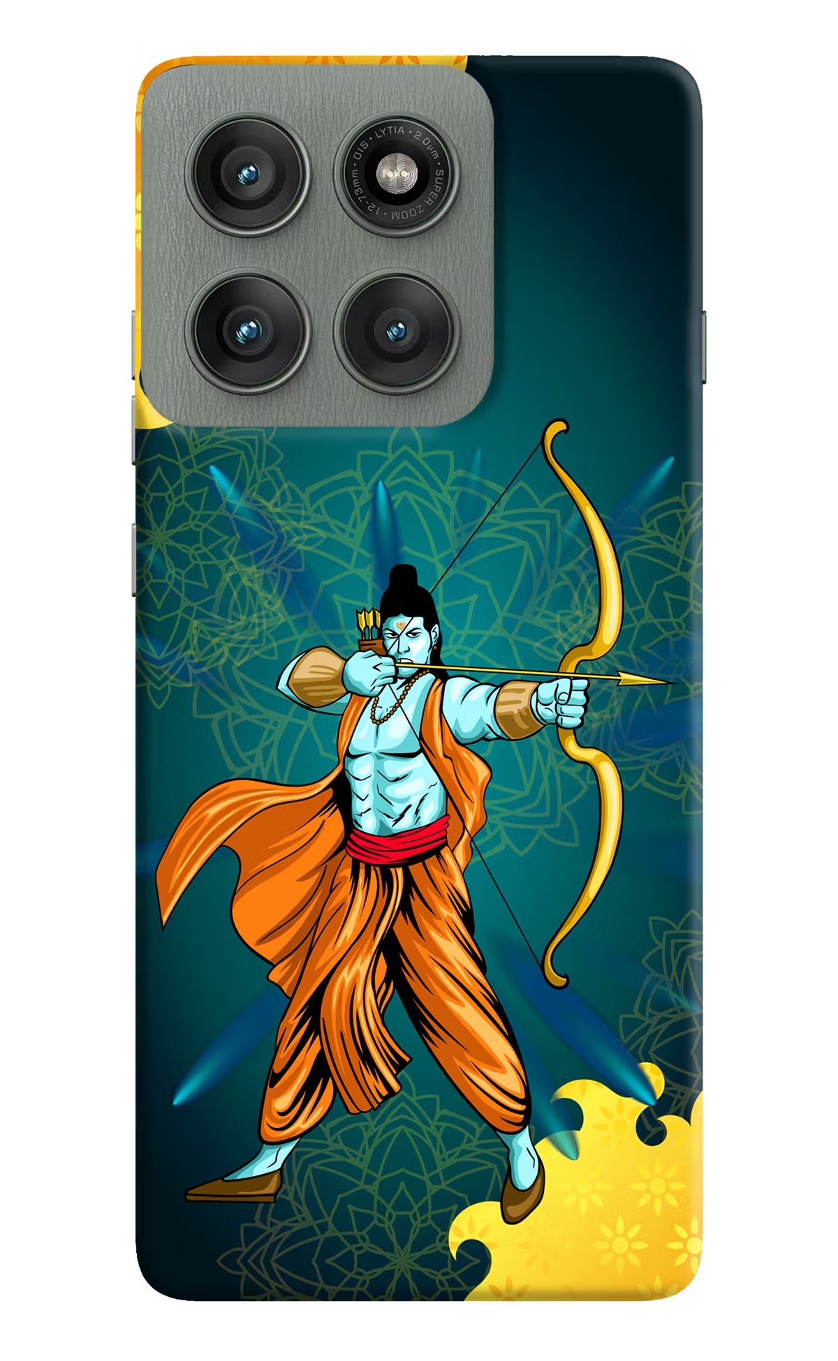 Lord Ram - 6 Moto Edge 60 Pro Hard Case Back Cover by Casekaro