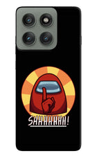 Among Us Shhh! Moto Edge 60 Pro Hard Case Back Cover by Casekaro