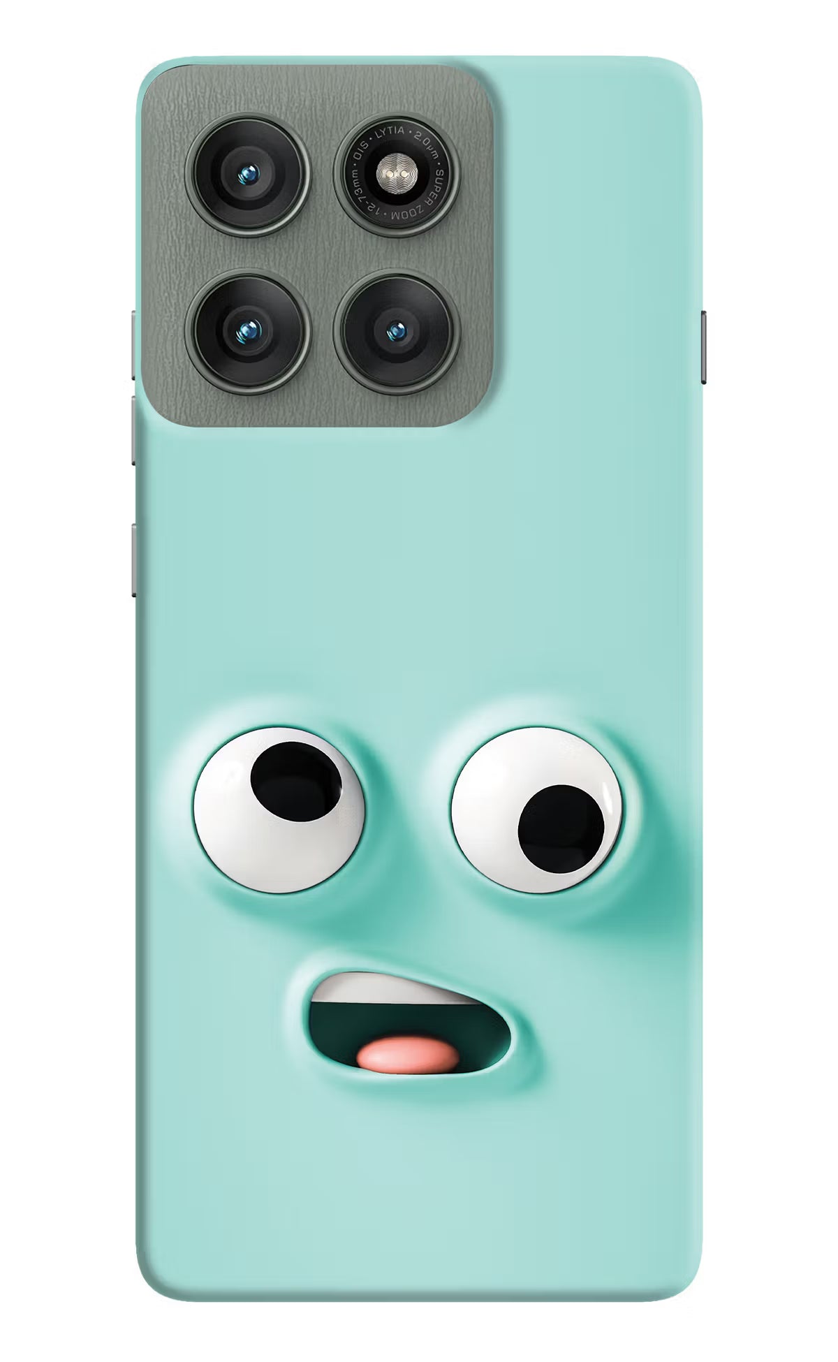 Funny Cartoon Moto Edge 60 Pro Hard Case Back Cover by Casekaro