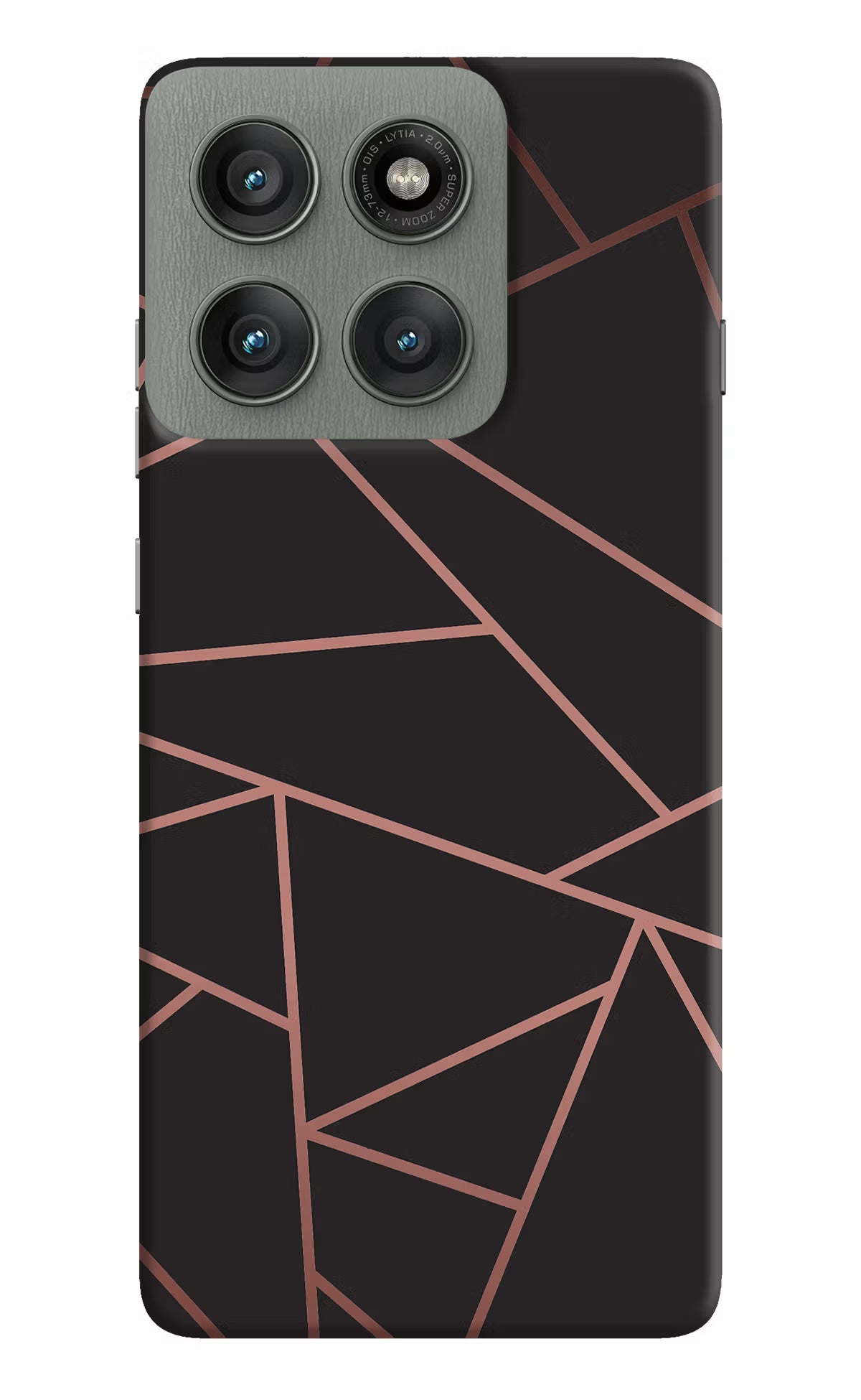 Geometric Pattern Moto Edge 60 Pro Hard Case Back Cover by Casekaro