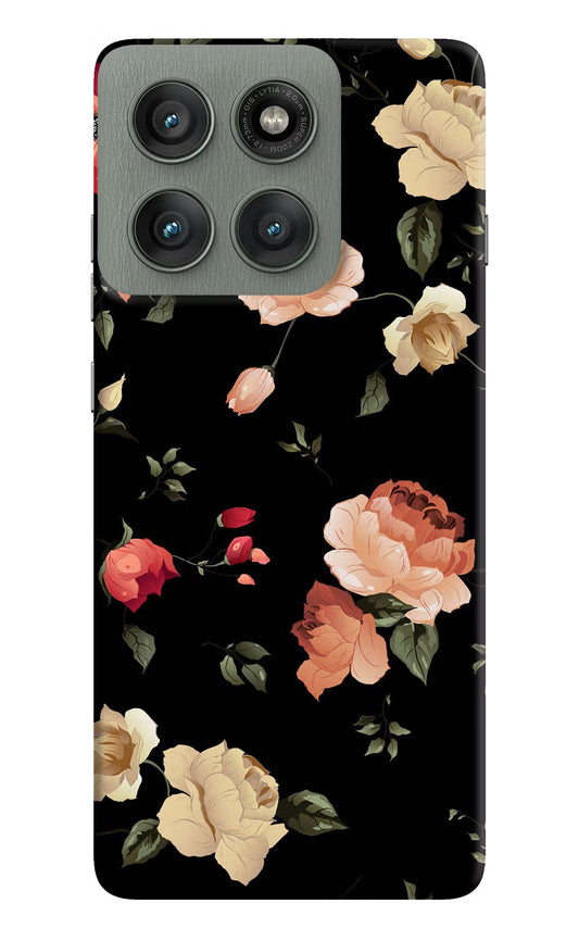 Flowers Moto Edge 60 Pro Hard Case Back Cover by Casekaro