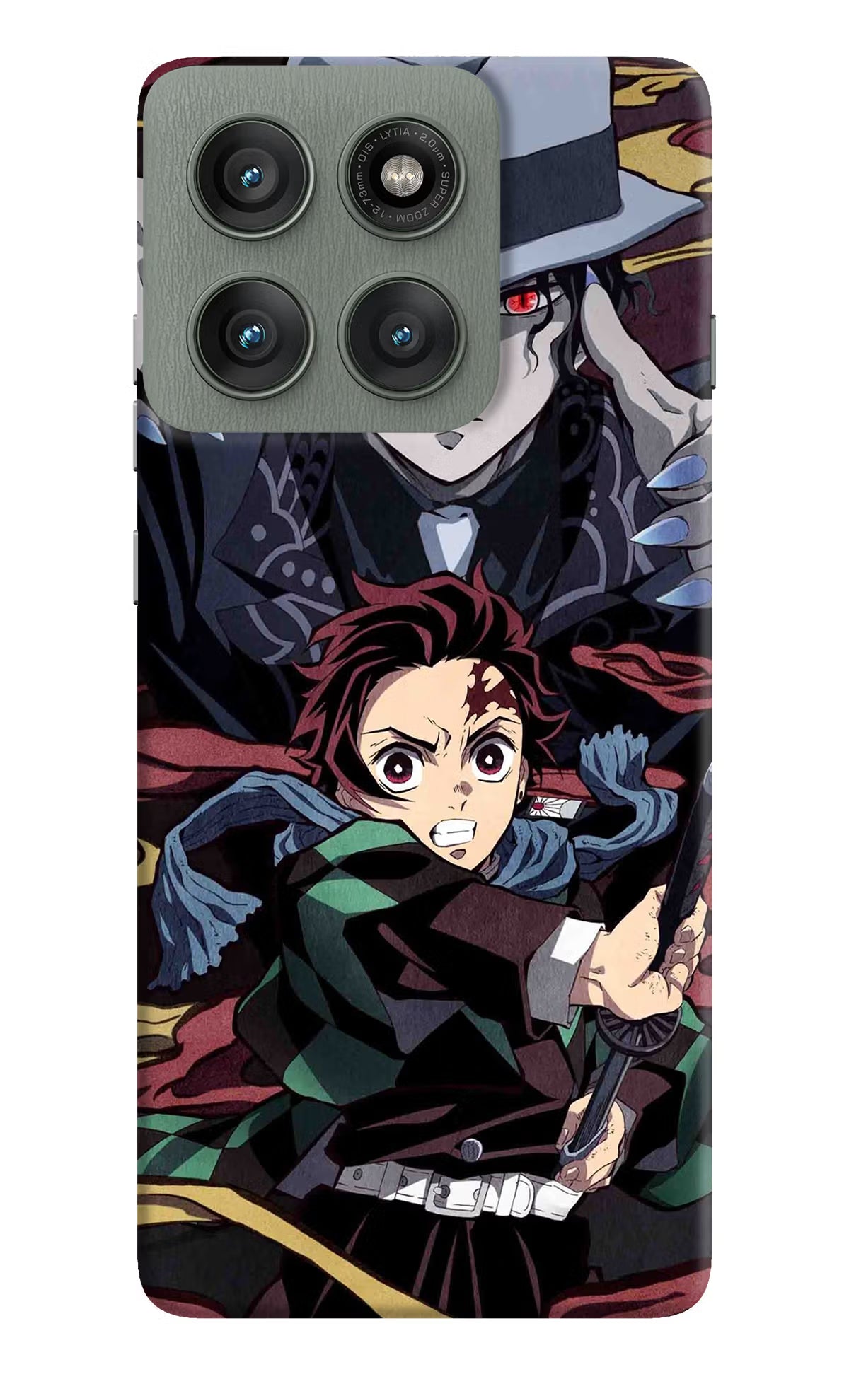 Demon Slayer Moto Edge 60 Pro Hard Case Back Cover by Casekaro