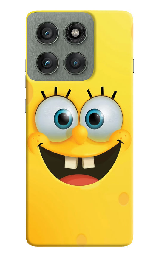 Sponge 1 Moto Edge 60 Pro Hard Case Back Cover by Casekaro
