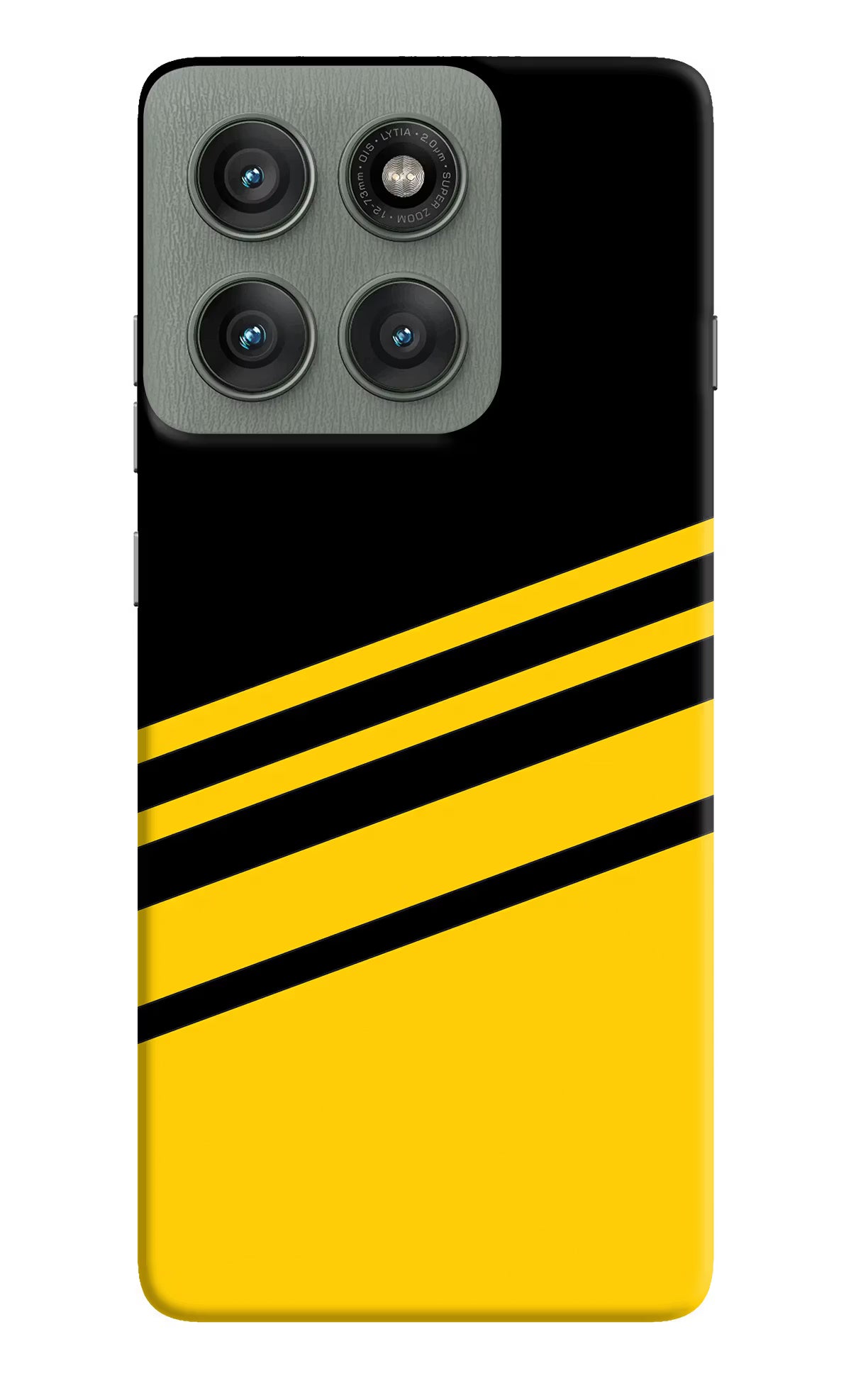 Yellow Shades Moto Edge 60 Pro Hard Case Back Cover by Casekaro