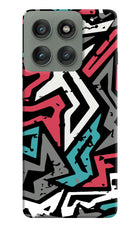 Geometric Graffiti Moto Edge 60 Pro Hard Case Back Cover by Casekaro