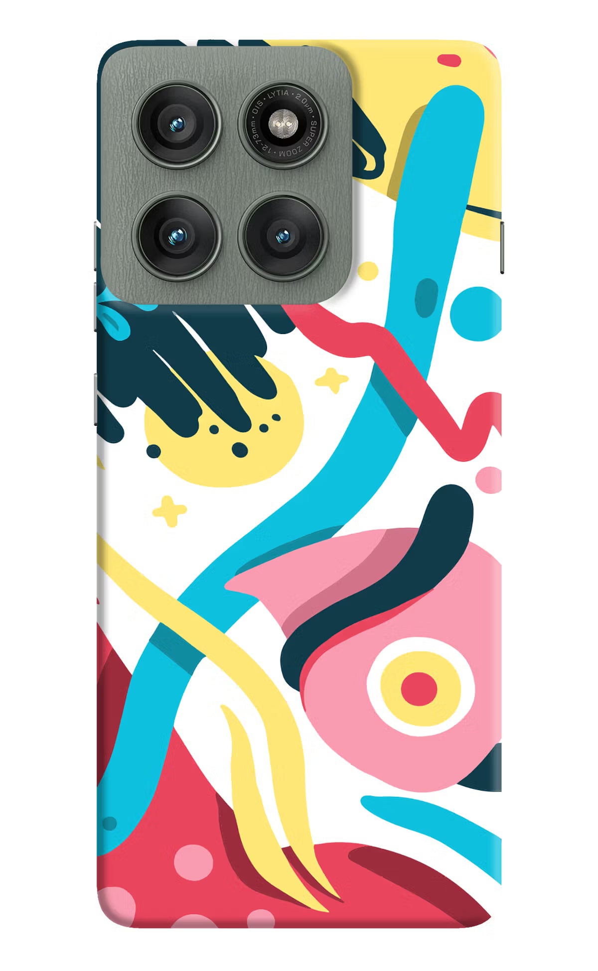 Trippy Moto Edge 60 Pro Hard Case Back Cover by Casekaro