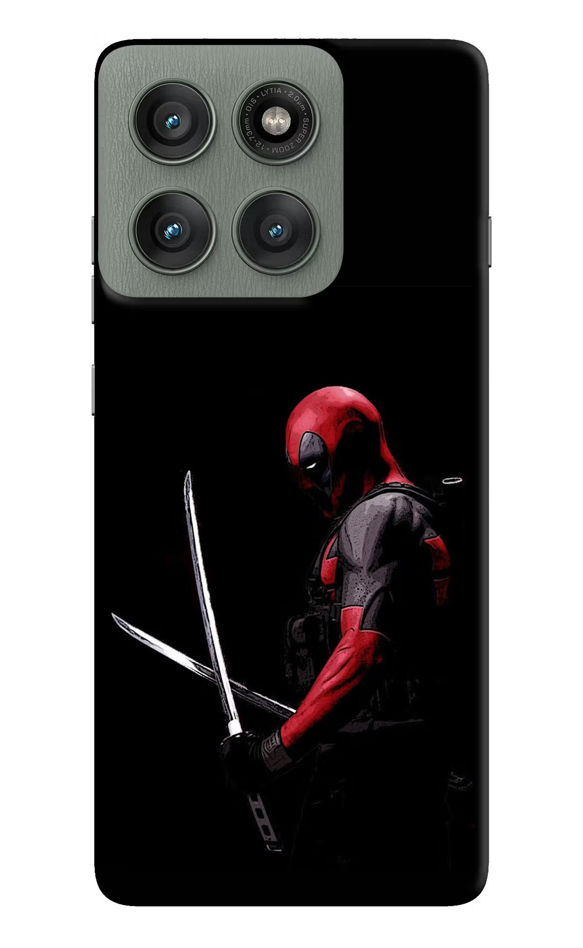 Deadpool Moto Edge 60 Pro Hard Case Back Cover by Casekaro
