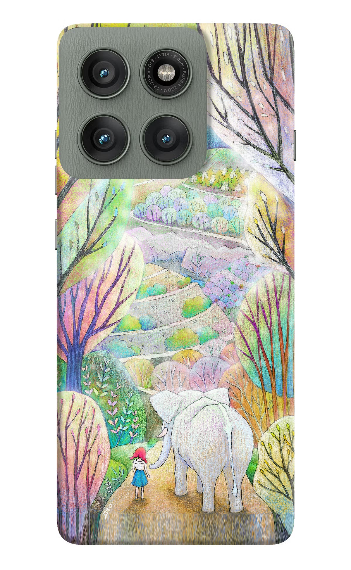 Nature Painting Moto Edge 60 Pro Hard Case Back Cover by Casekaro