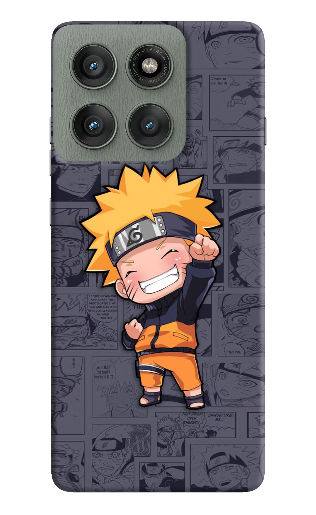 Chota Naruto Moto Edge 60 Pro Hard Case Back Cover by Casekaro