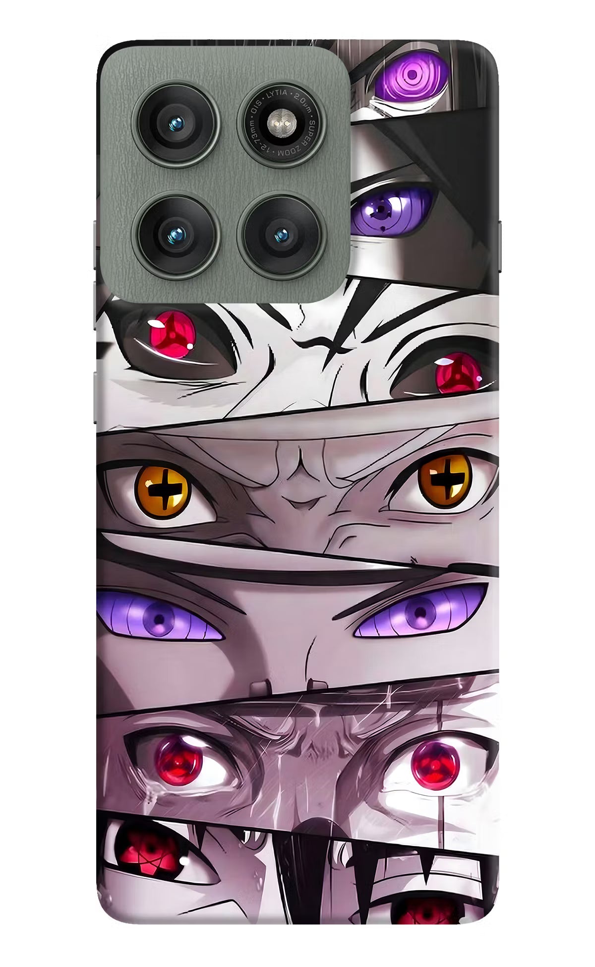 Naruto Anime Moto Edge 60 Pro Hard Case Back Cover by Casekaro