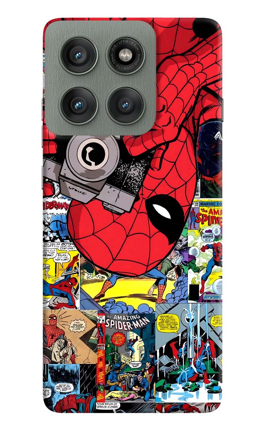 Spider Man Moto Edge 60 Pro Back Cover, Hard case