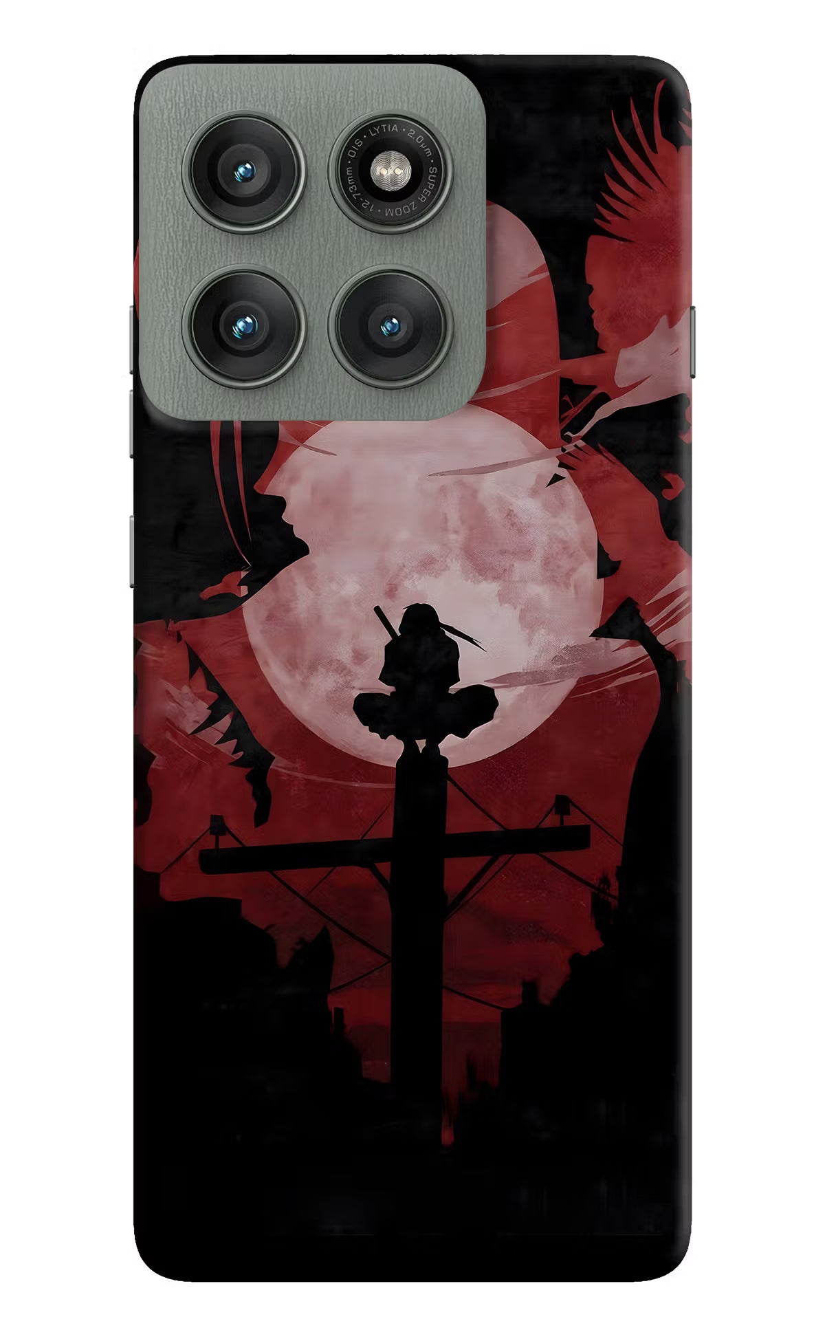 Naruto Anime Moto Edge 60 Pro Hard Case Back Cover by Casekaro