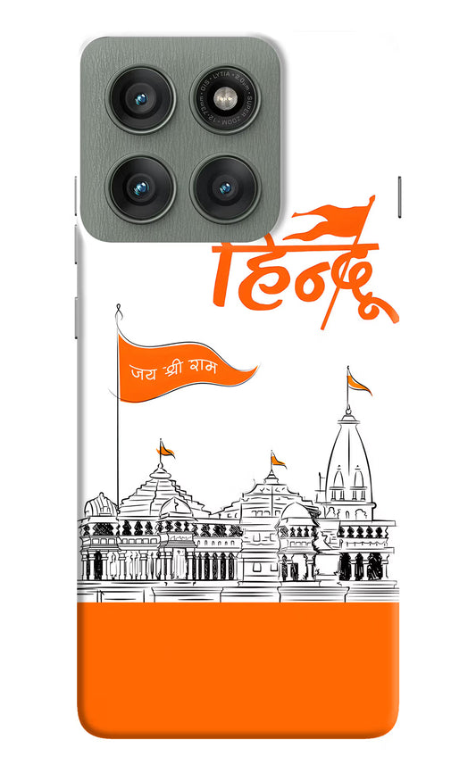 Jai Shree Ram Hindu Moto Edge 60 Pro Hard Case Back Cover by Casekaro