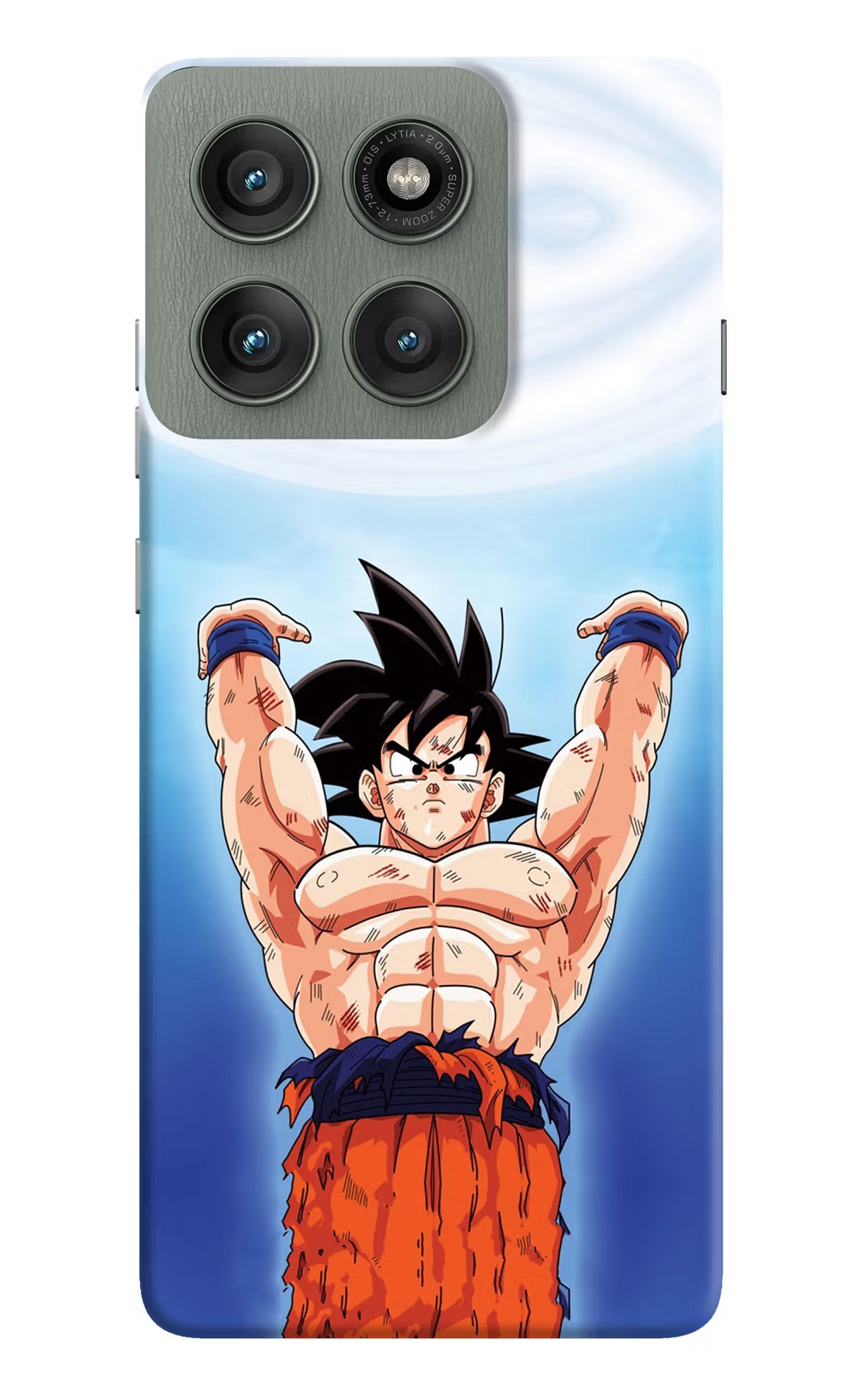 Goku Power Moto Edge 60 Pro Hard Case Back Cover by Casekaro