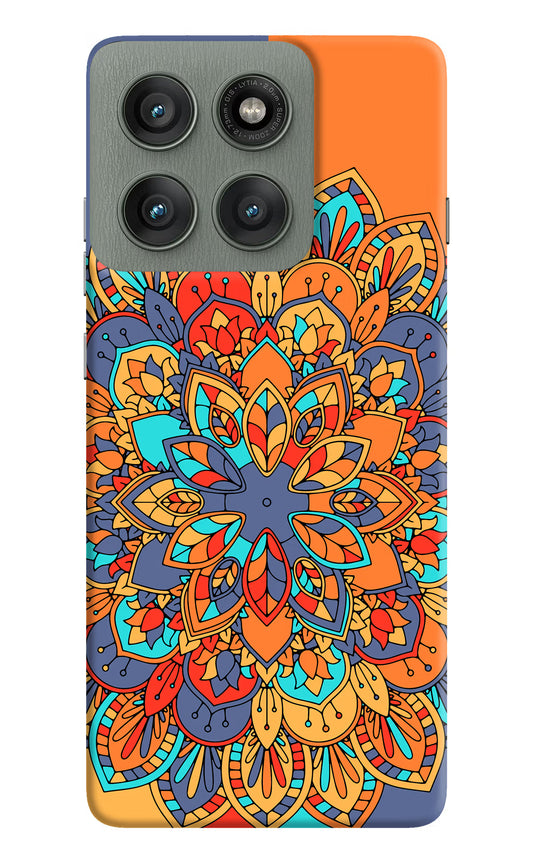 Color Mandala Moto Edge 60 Pro Hard Case Back Cover by Casekaro
