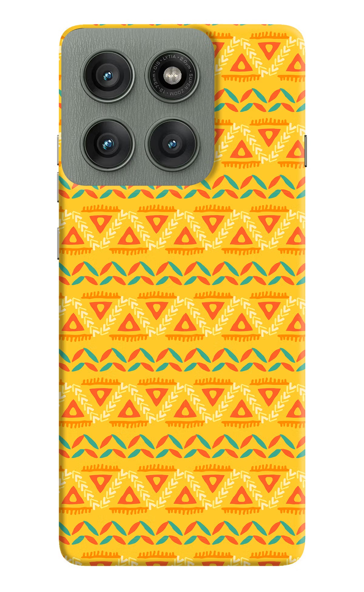 Tribal Pattern Moto Edge 60 Pro Hard Case Back Cover by Casekaro