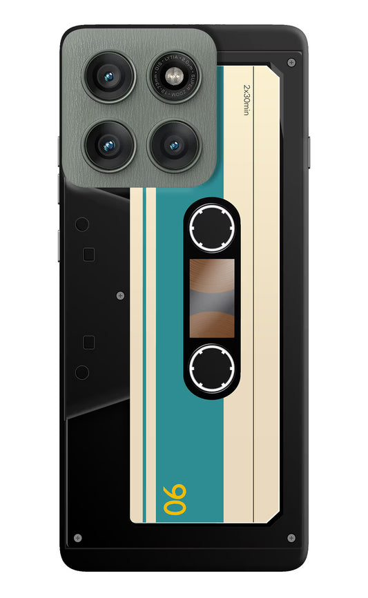Cassette Moto Edge 60 Pro Hard Case Back Cover by Casekaro