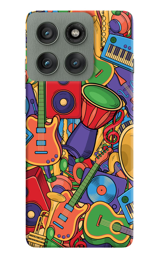 Music Instrument Doodle Moto Edge 60 Pro Hard Case Back Cover by Casekaro