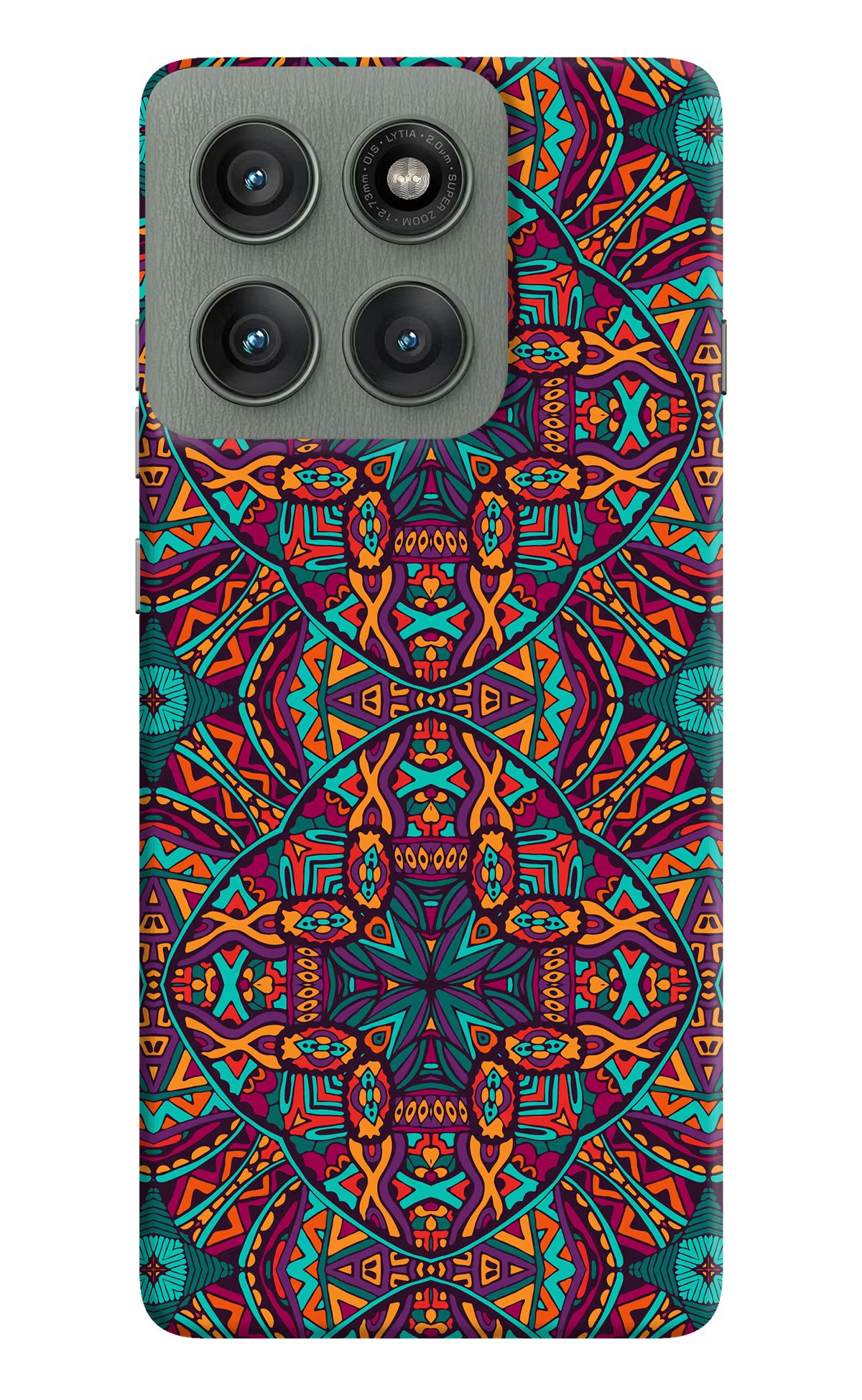 Colour Mandala Moto Edge 60 Pro Hard Case Back Cover by Casekaro