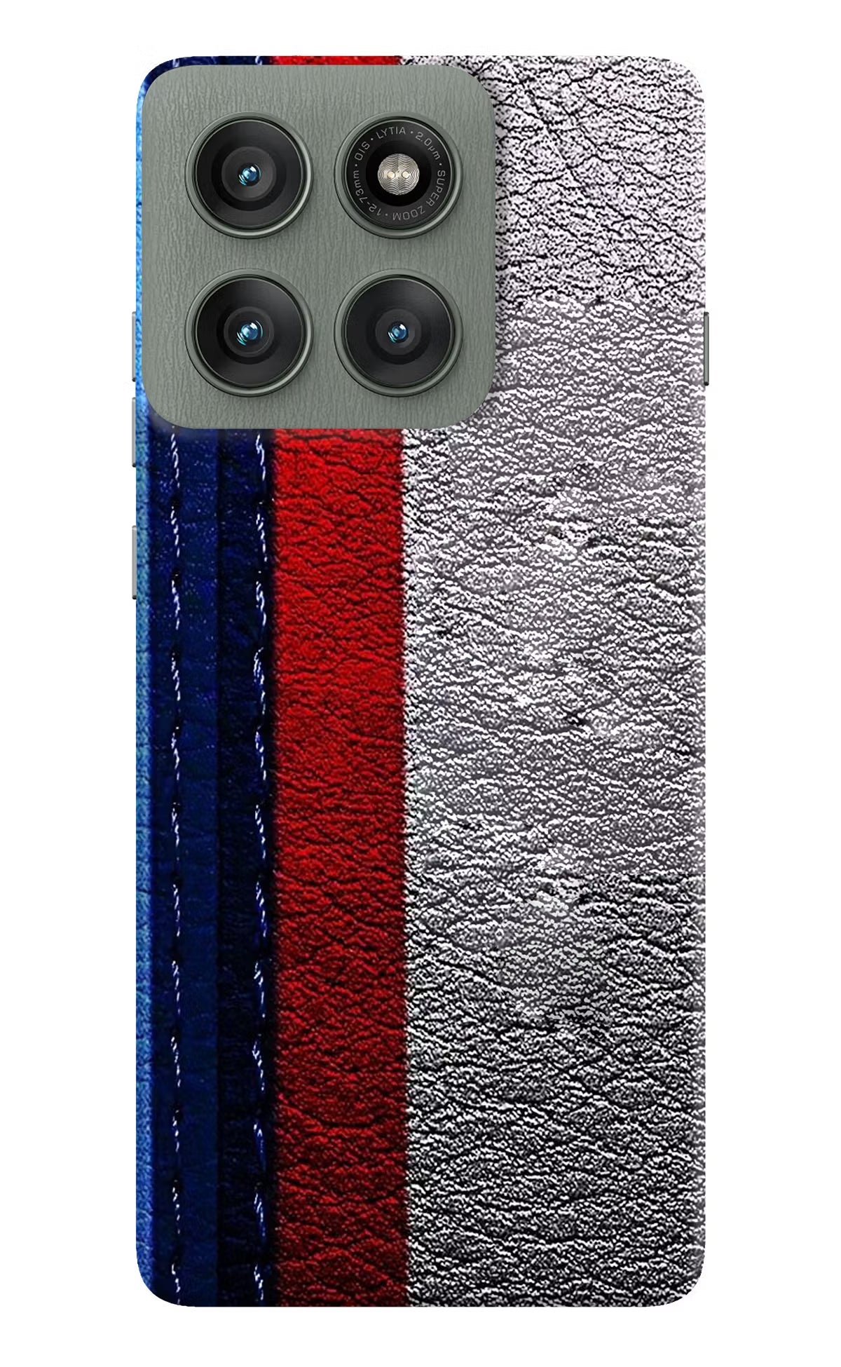 BMW Stripes Moto Edge 60 Pro Hard Case Back Cover by Casekaro