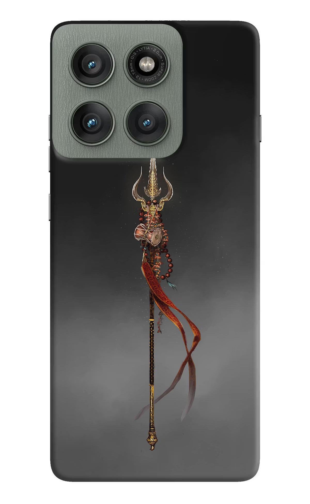 Shiv Trishul Moto Edge 60 Pro Hard Case Back Cover by Casekaro