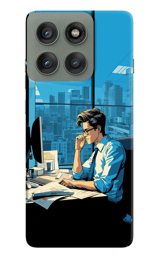 Focused Hustler (AI Generated) Moto Edge 60 Pro Hard Case Back Cover by Casekaro