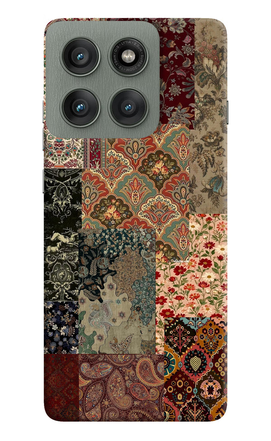 Desi Print Moto Edge 60 Pro Back Cover, Hard case