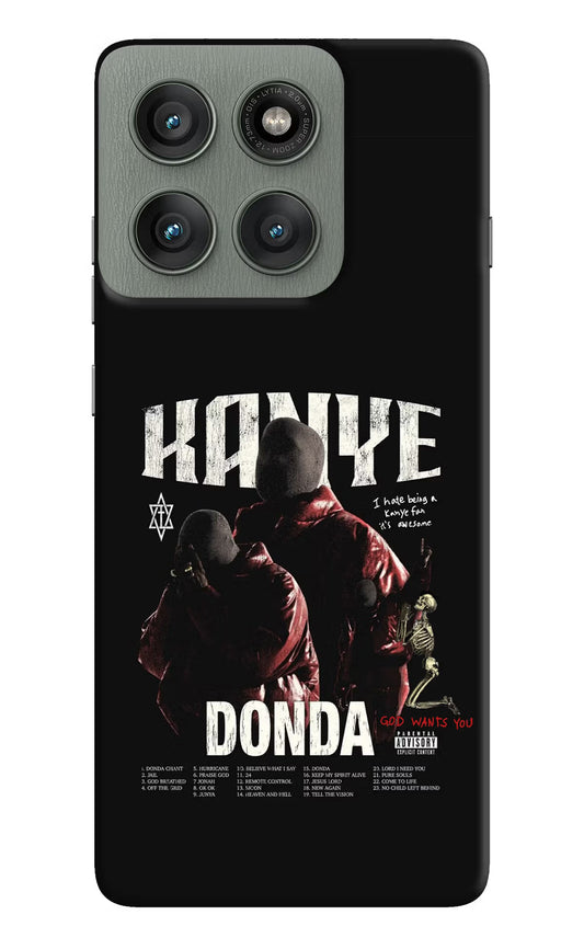 Donda Kanye West Moto Edge 60 Pro Hard Case Back Cover by Casekaro